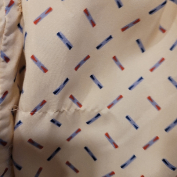 Vintage Pins and Needles Tan Blouse Size 8 Petite - Picture 7 of 16